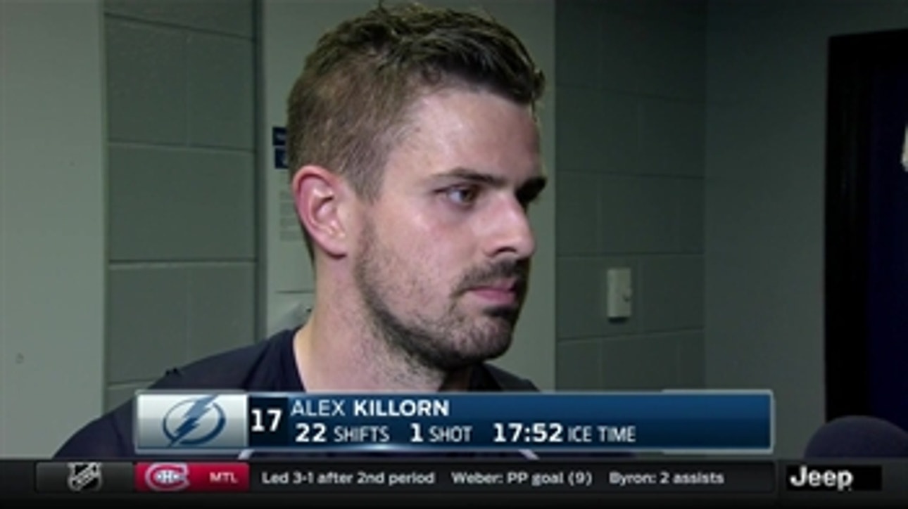 Alex Killorn - Lightning vs. Canadiens postgame interview