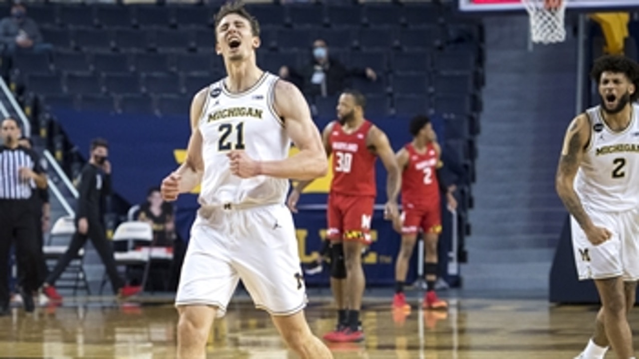 No. 7 Michigan tramples Maryland, 87-63, as Livers pours in 20