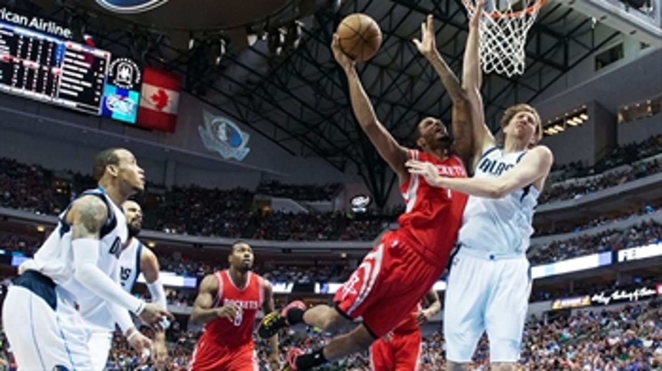 Mavericks can't keep up with the Rockets, 108-101