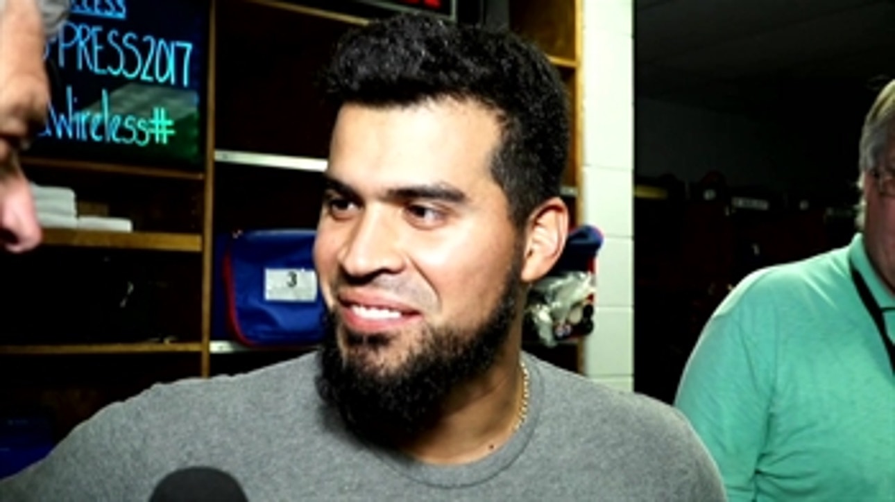 Robinson Chirinos talks double play in 10th, win over Rays
