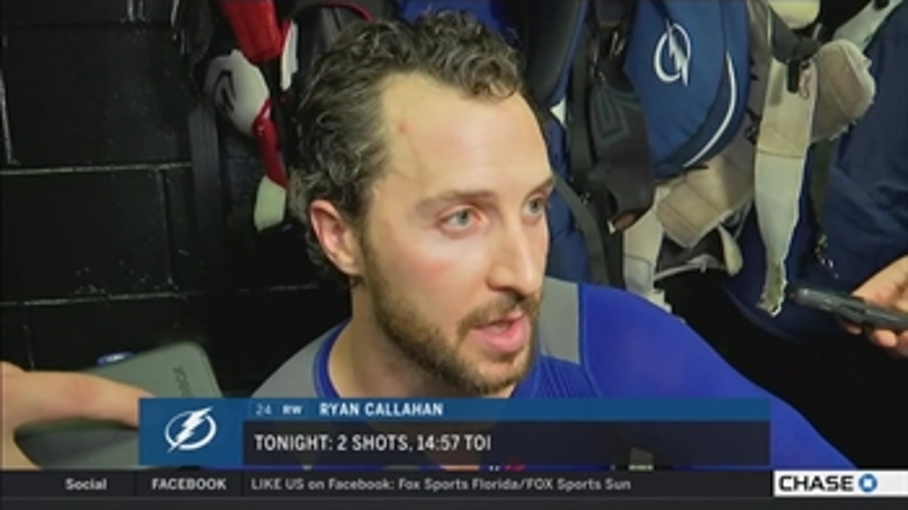 Ryan Callahan on dealing with Brad Marchand's antics in Game 4