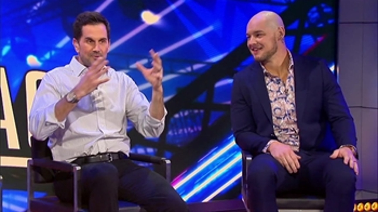 Matt Leinart & King Corbin re-live their time as teammates on the Arizona Cardinals | WWE BACKSTAGE