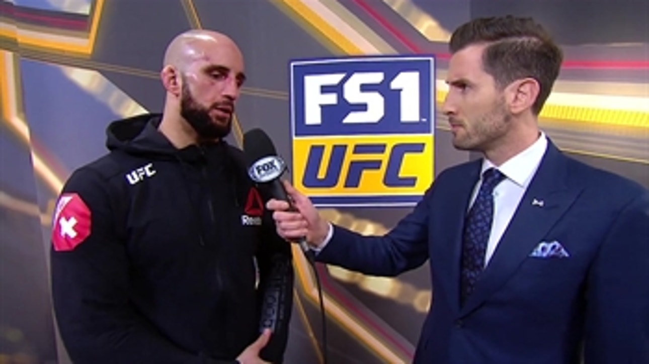Volkan Oezdemir talks after loss ' INTERVIEW ' POST-FIGHT ' UFC FIGHT NIGHT