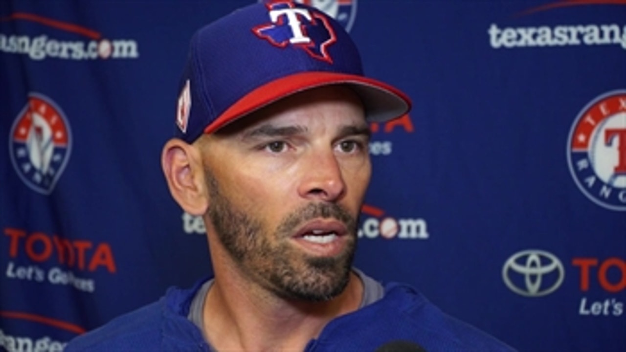 Chris Woodward: 'The Team Is Building Trust With One Another' ' Rangers Spring Training
