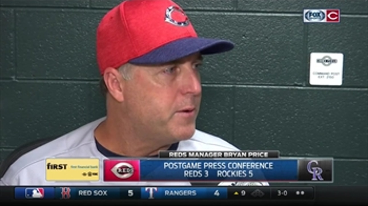 Bryan Price thinks a key improvement can help Luis Castillo become 'absolutely sensational'