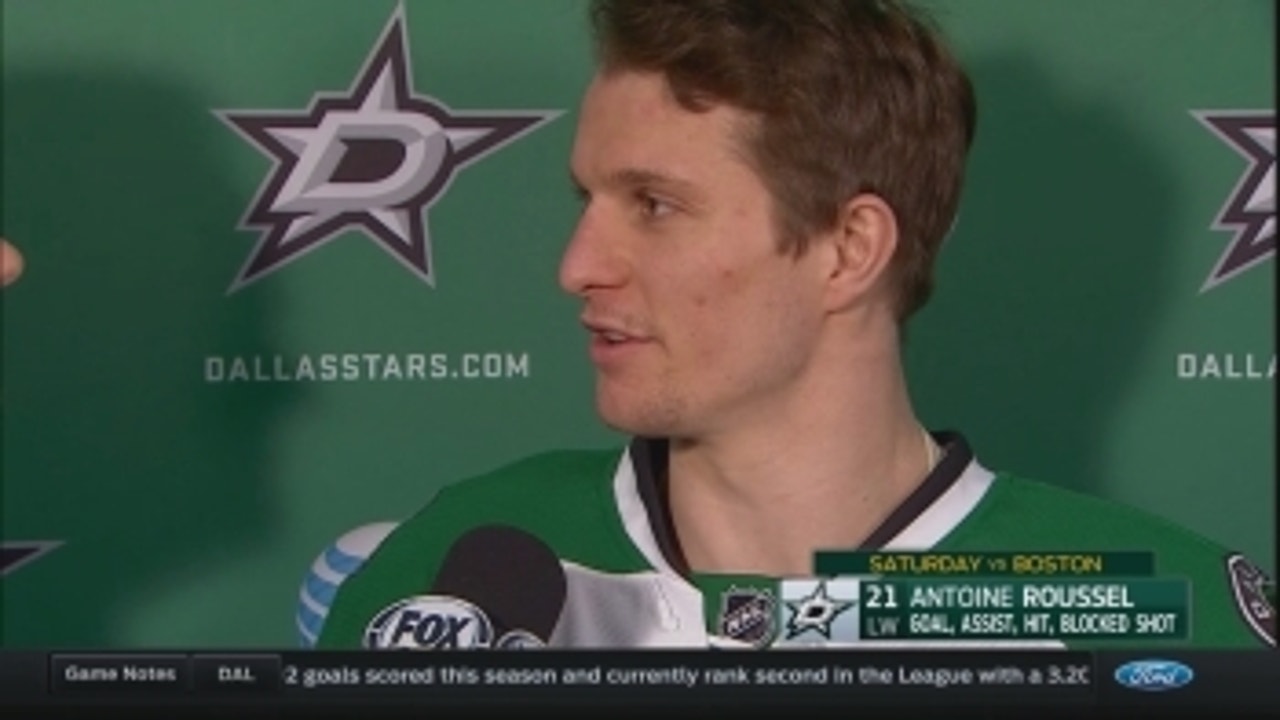 Antoine Roussel on what needs to change for Dallas