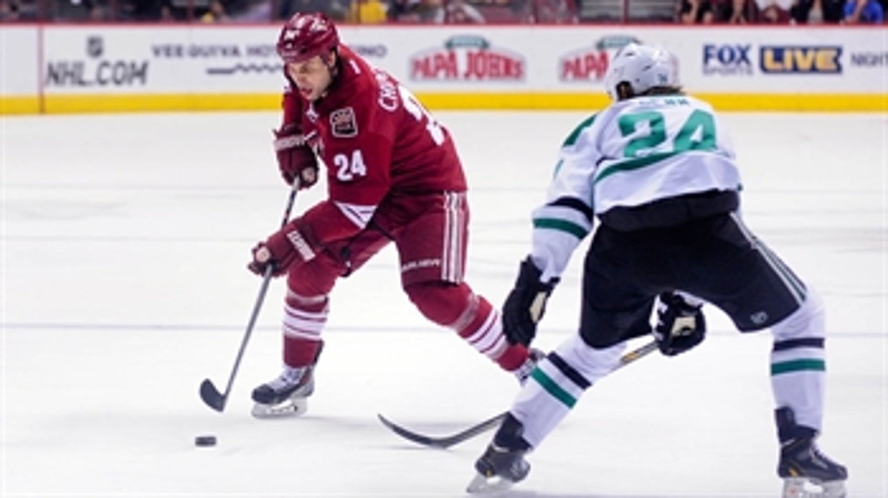 Coyotes end season with win over Stars
