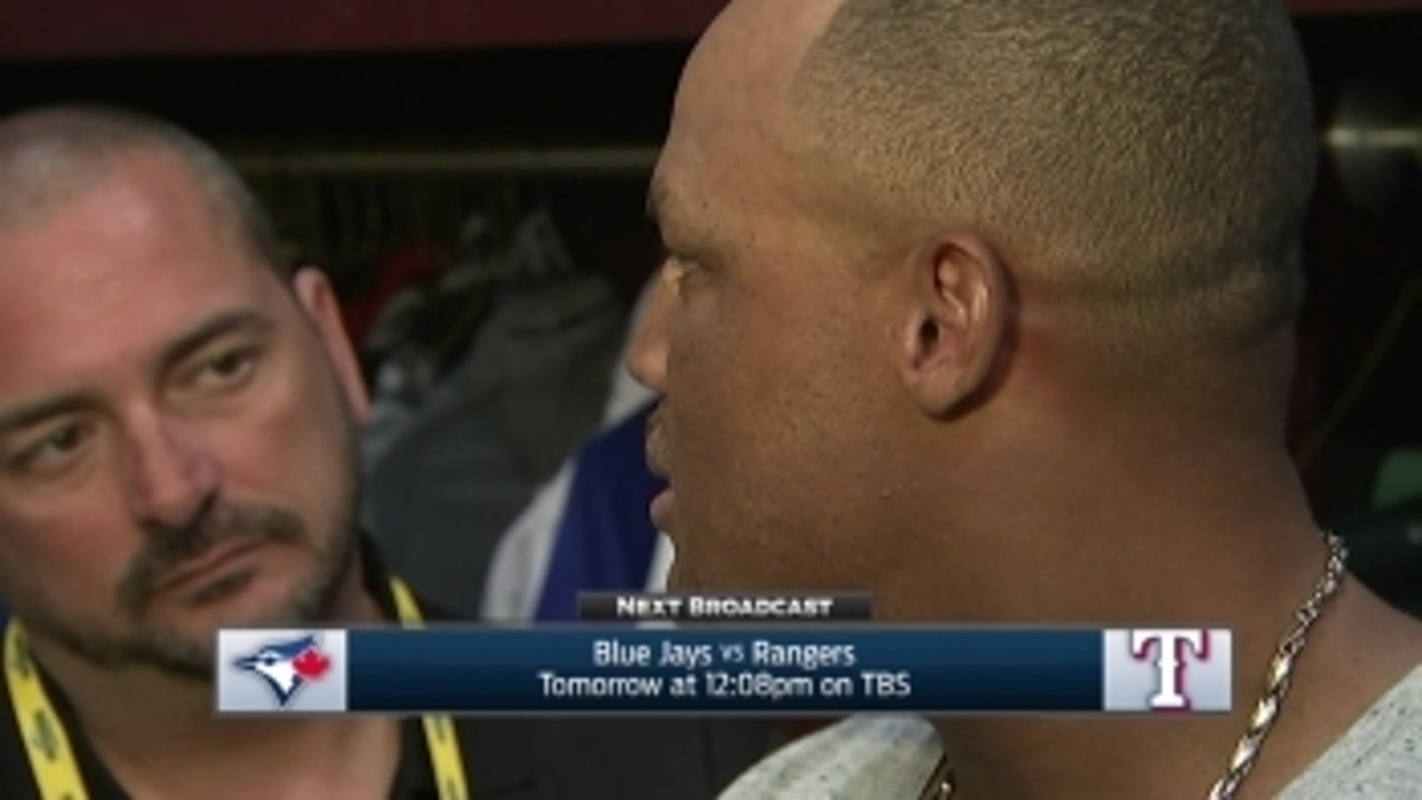 Adrian Beltre: 'We've got four more games'