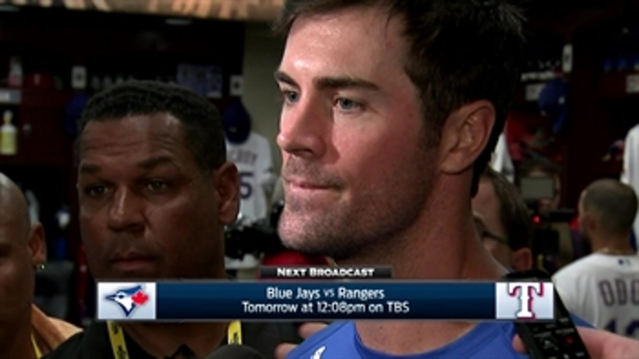 Cole Hamels, Rangers had good game plan in loss