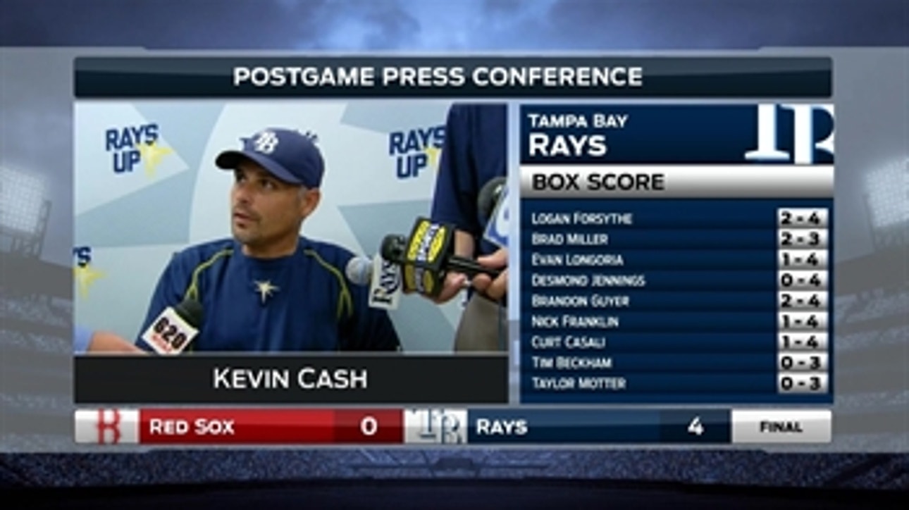 Kevin Cash on Matt Moore: 'He set the tone right out of the gate'
