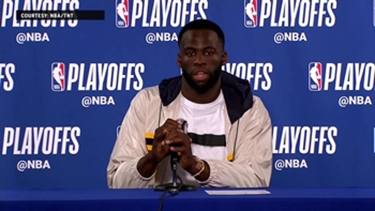 Draymond Green Press Conference - Game 2 ' Spurs at Warriors