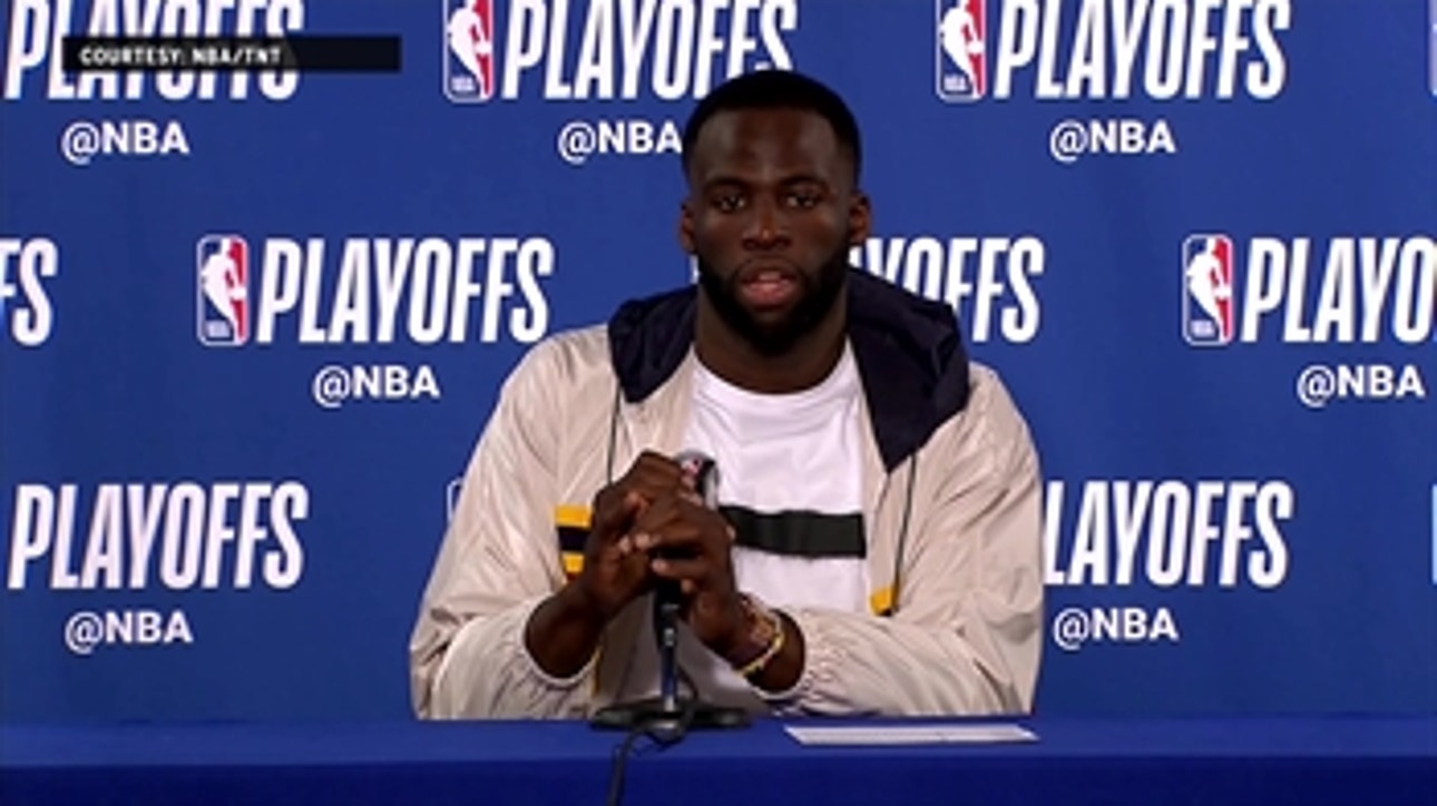 Draymond Green Press Conference - Game 2 ' Spurs at Warriors