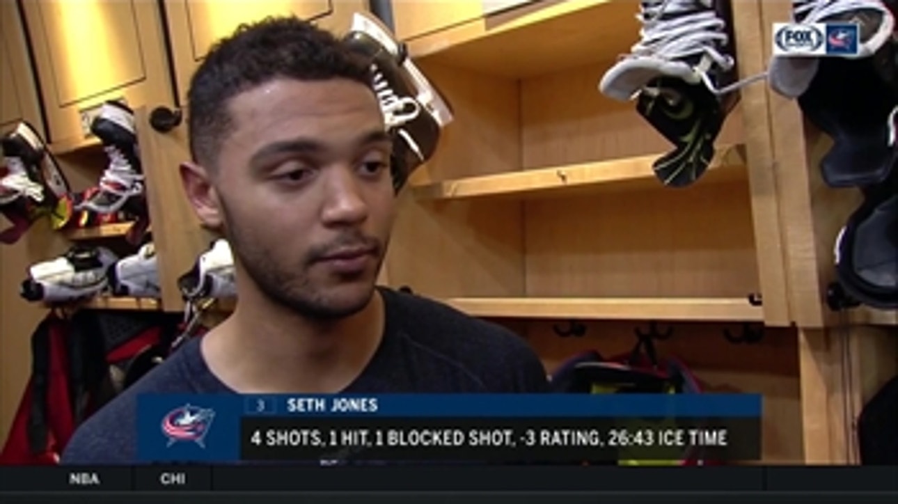 Seth Jones stresses the importance of starting games with more intensity