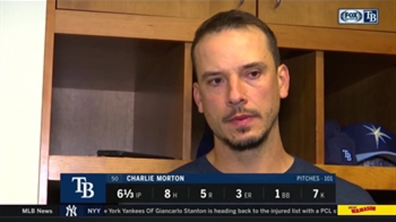Charlie Morton: 'You can become tighter, closer as a team when you fail together'