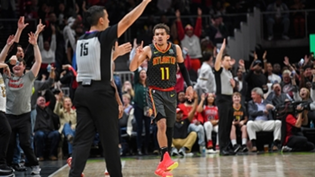 HIGHLIGHTS: Rookie Trae Young makes NBA history with 49 points, 16 assists