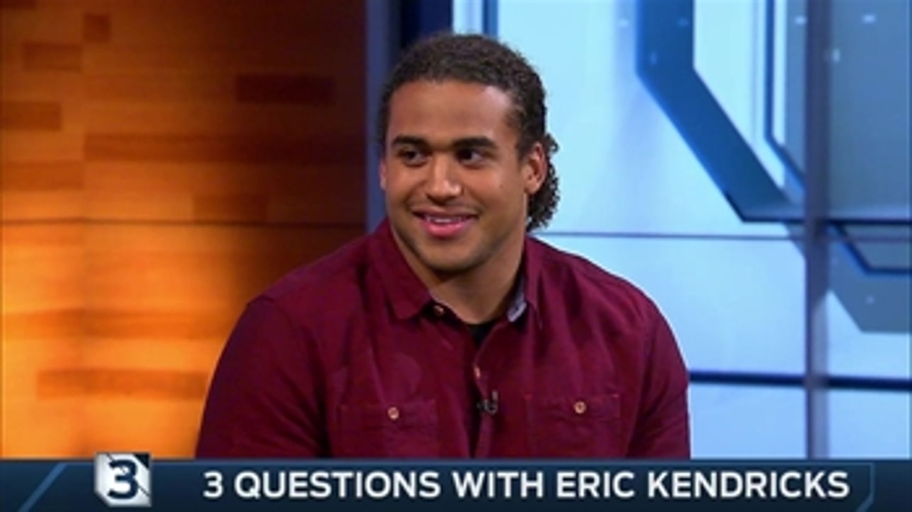 3 Questions with Eric Kendricks