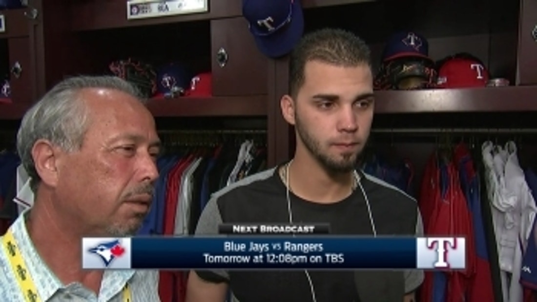 Alex Claudio on Game 1 loss against Blue Jays