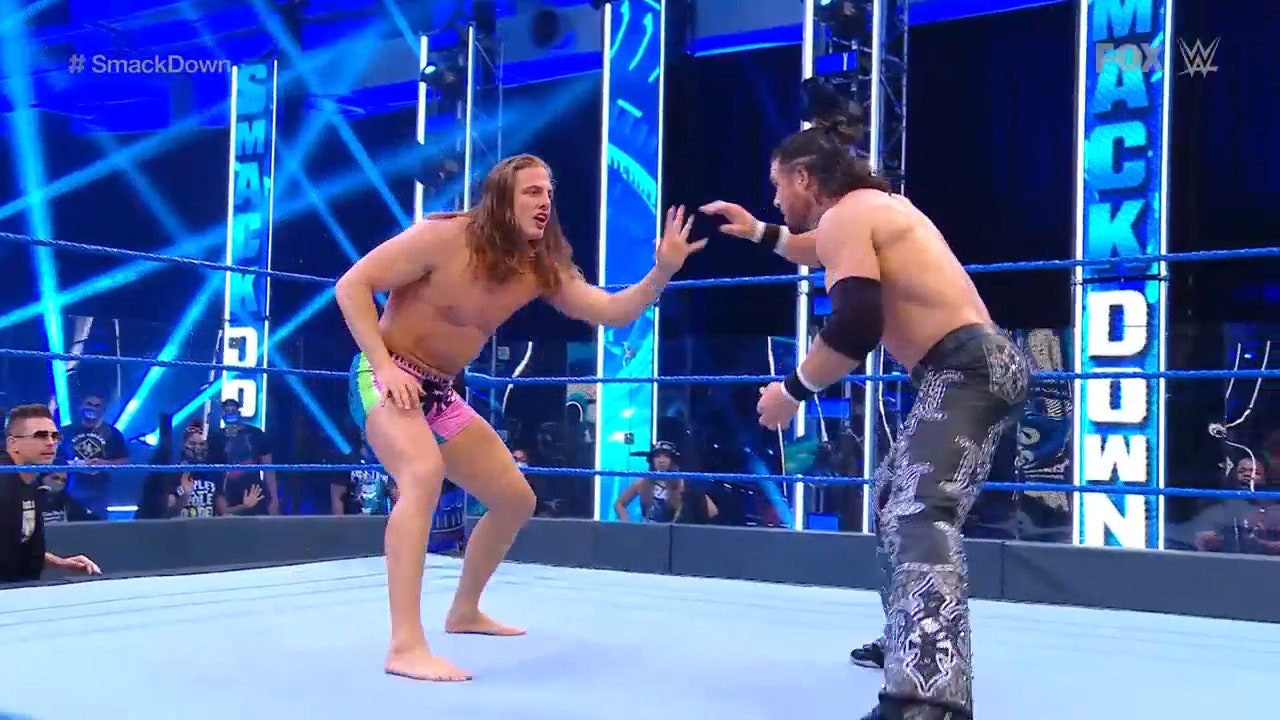 Matt Riddle takes on John Morrison, angers King Corbin | WWE ON FOX