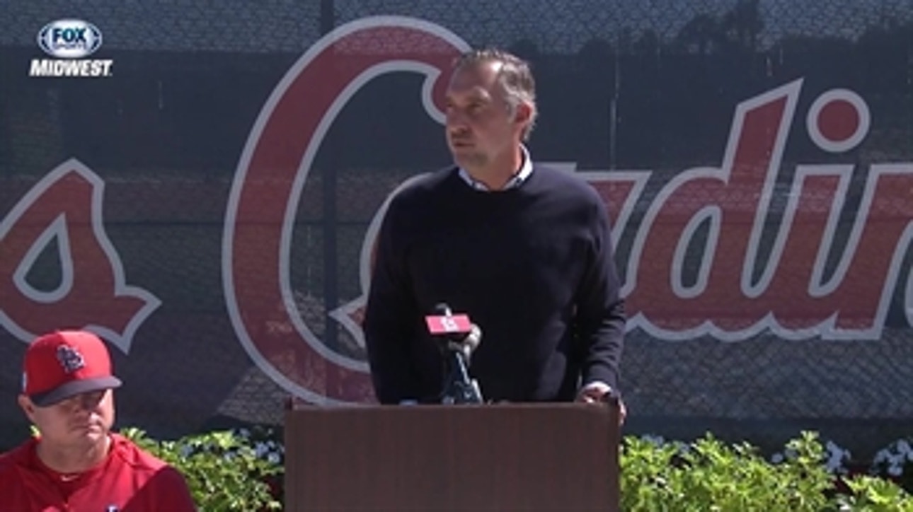 Mozeliak on Goldschmidt signing: 'The strategy was hope'