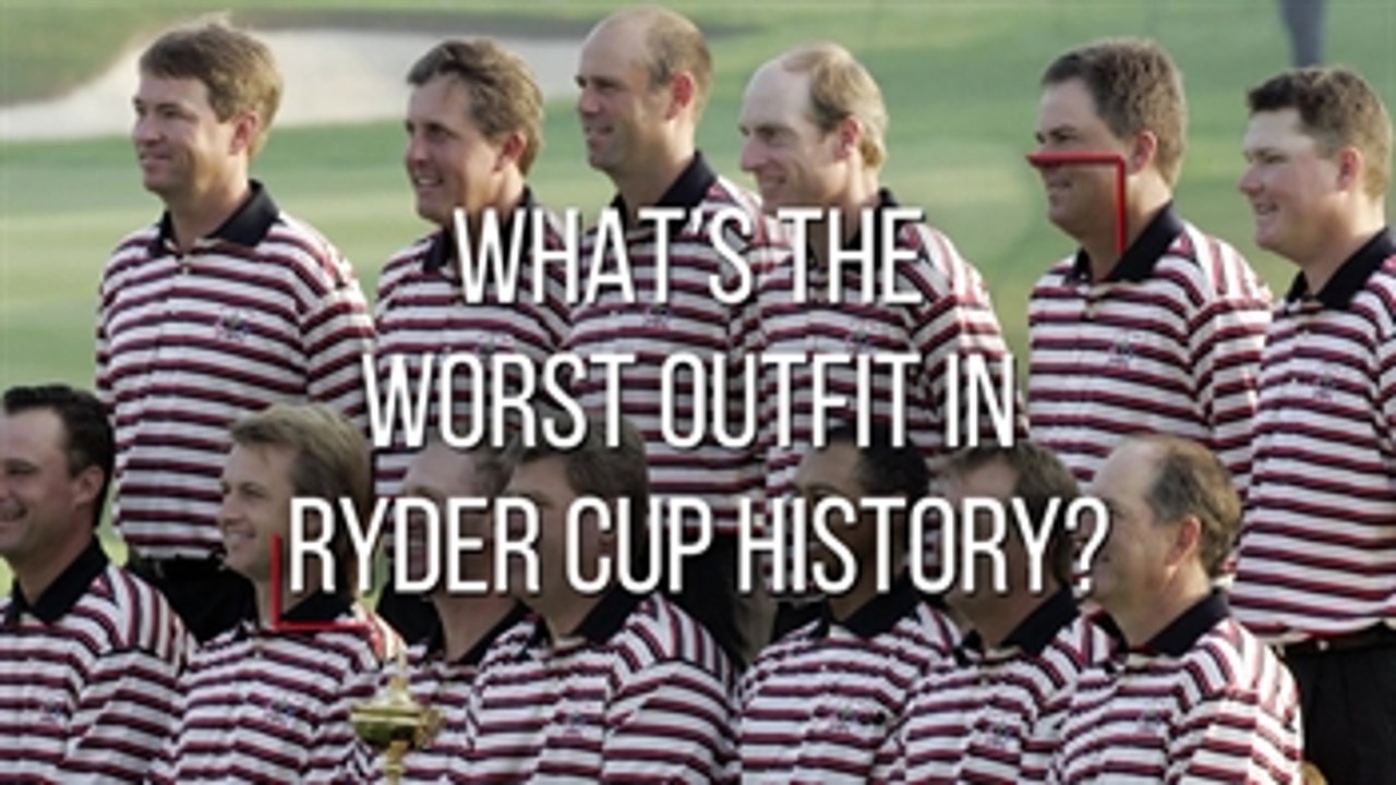 Here is the ugliest team shirt in Ryder Cup history