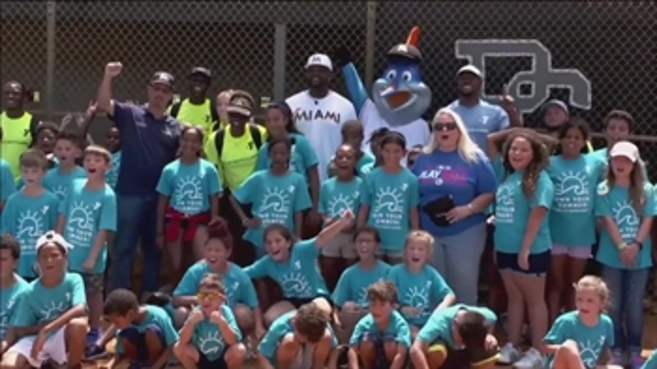 Marlins take MLB's "Play Ball" initiative into the community