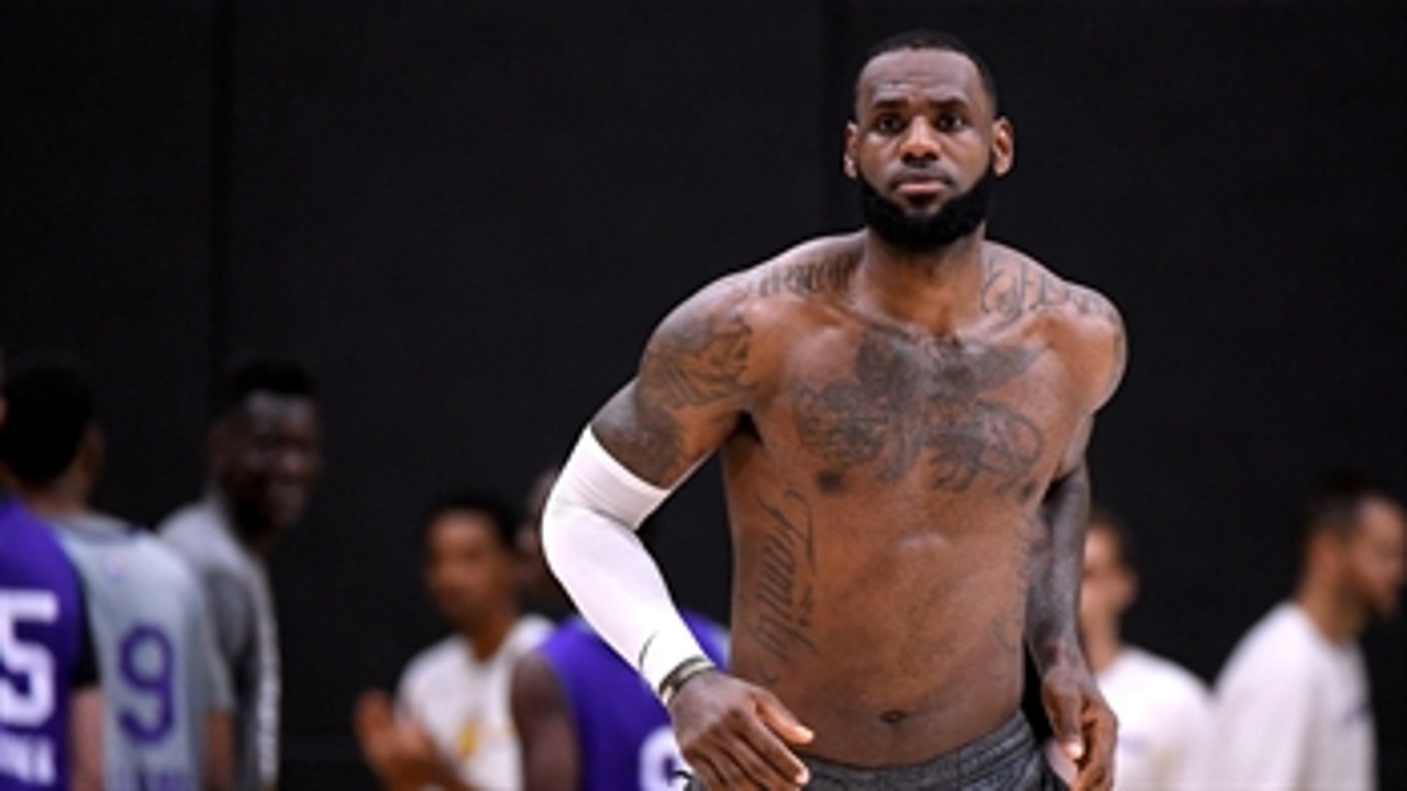 Skip Bayless on LeBron not playing with new teammates during preseason: 'This is shameful'