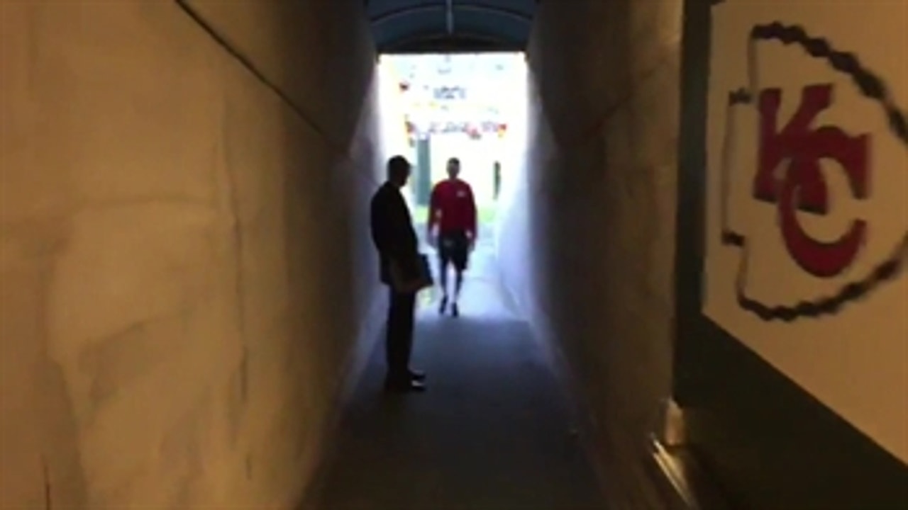 Chiefs RB Knile Davis enters Lambeau for MNF - PROcast