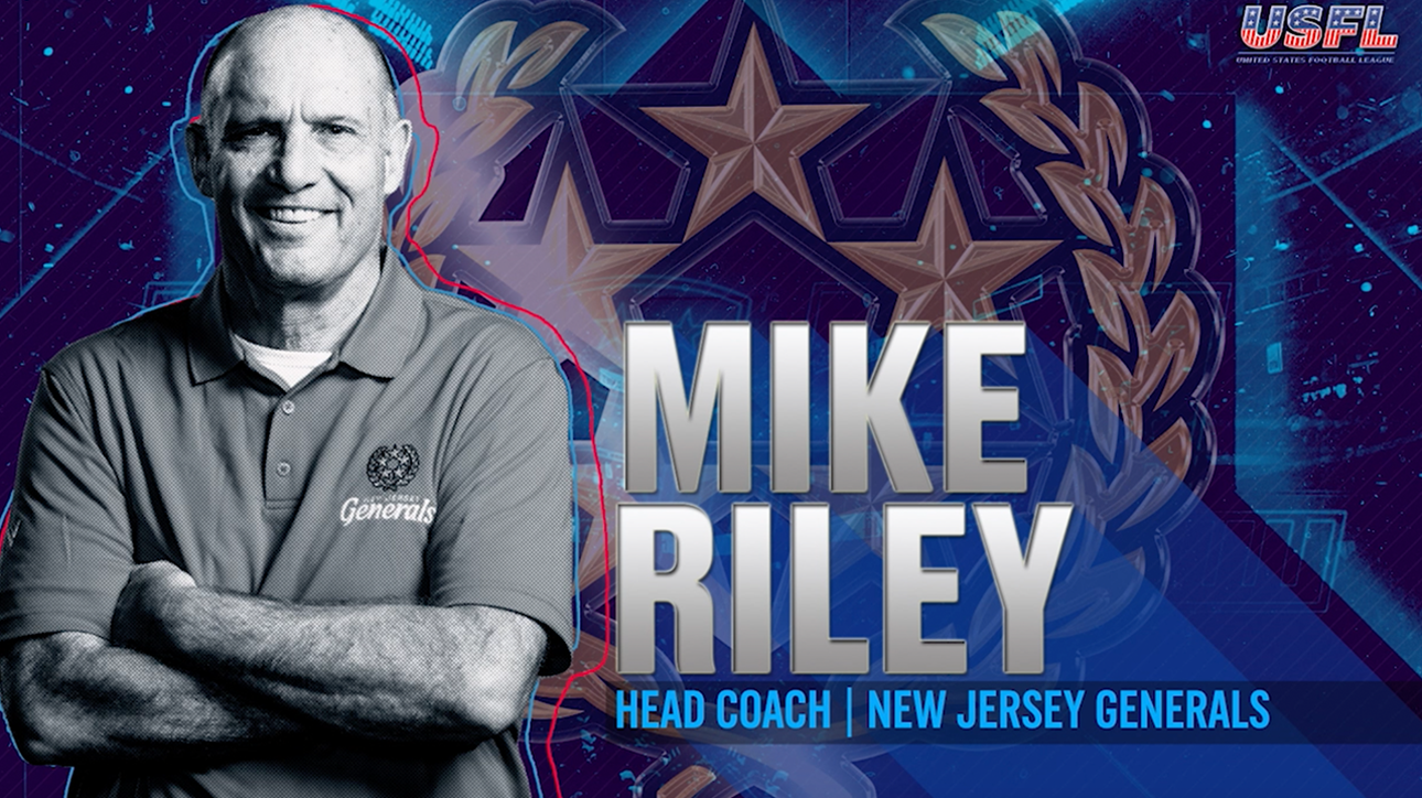 'Helping a team form its identity' - head coach Mike Riley on what he hopes for the New Jersey Generals' upcoming season