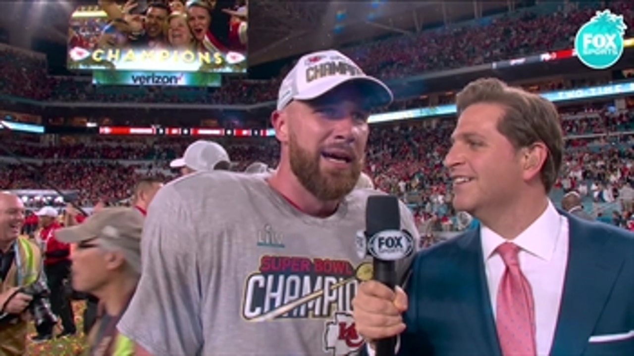 Travis Kelce: 'We are all married for life... this team is special'