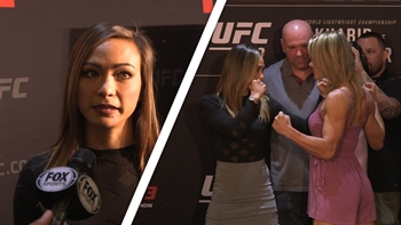 Michelle Waterson realizes the significance of fighting on the UFC 229 main card