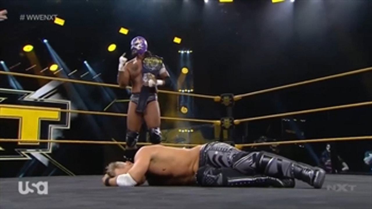 El Hijo del Fantasma wins NXT Interim Cruiserweight Title ' WWE ON FOX