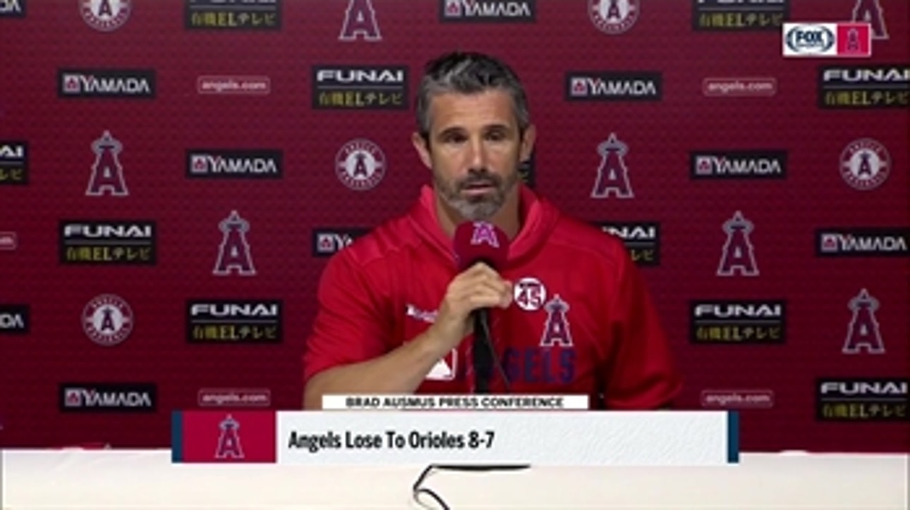 Ausmus reflects on the Angels struggles on the mound and David Fletcher going 4-5, with 3 RBI
