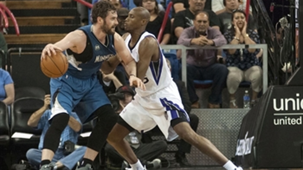 Love's 43 can't lift Wolves over Kings