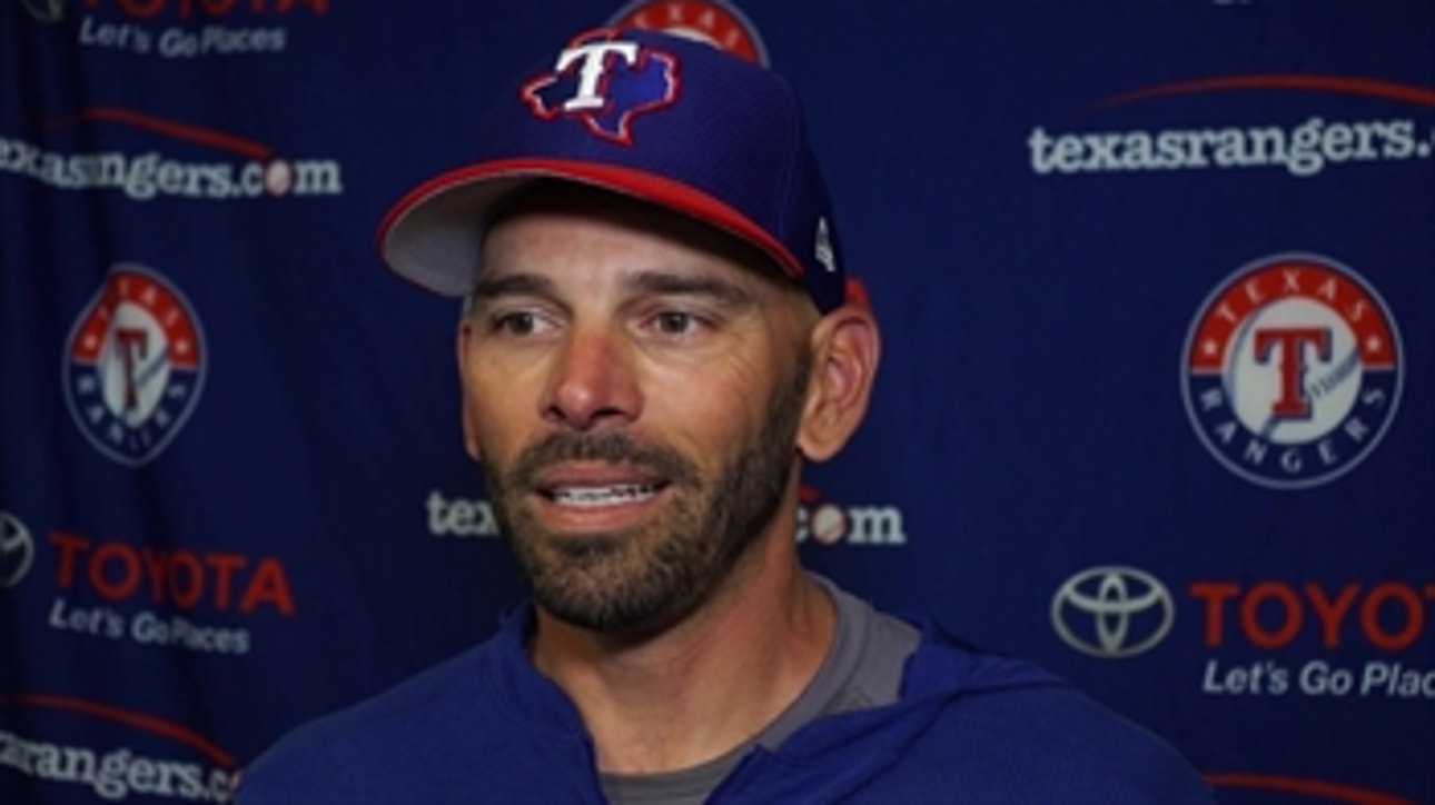 Chris Woodward looking for consistency in Rangers line-up ' Texas Rangers Spring Training