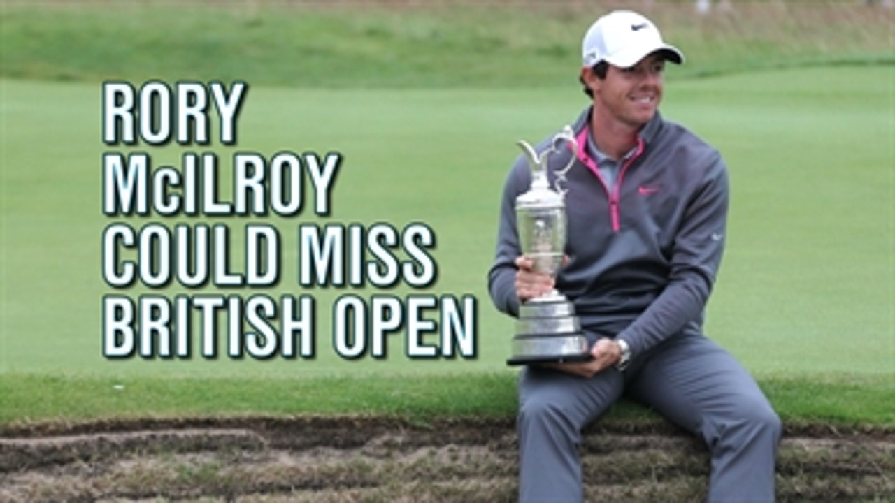 Rory McIlroy could miss British Open due to ankle injury