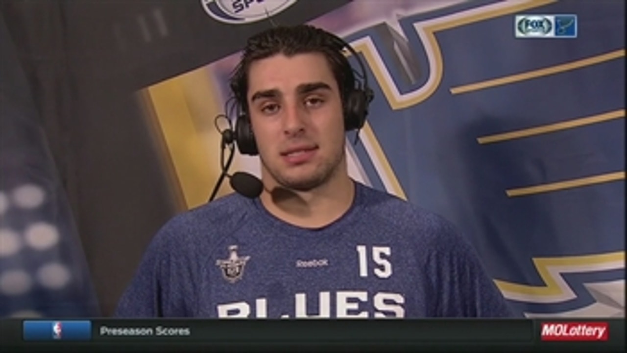 Fabbri on Blues' offense: 'The chances are going to come'