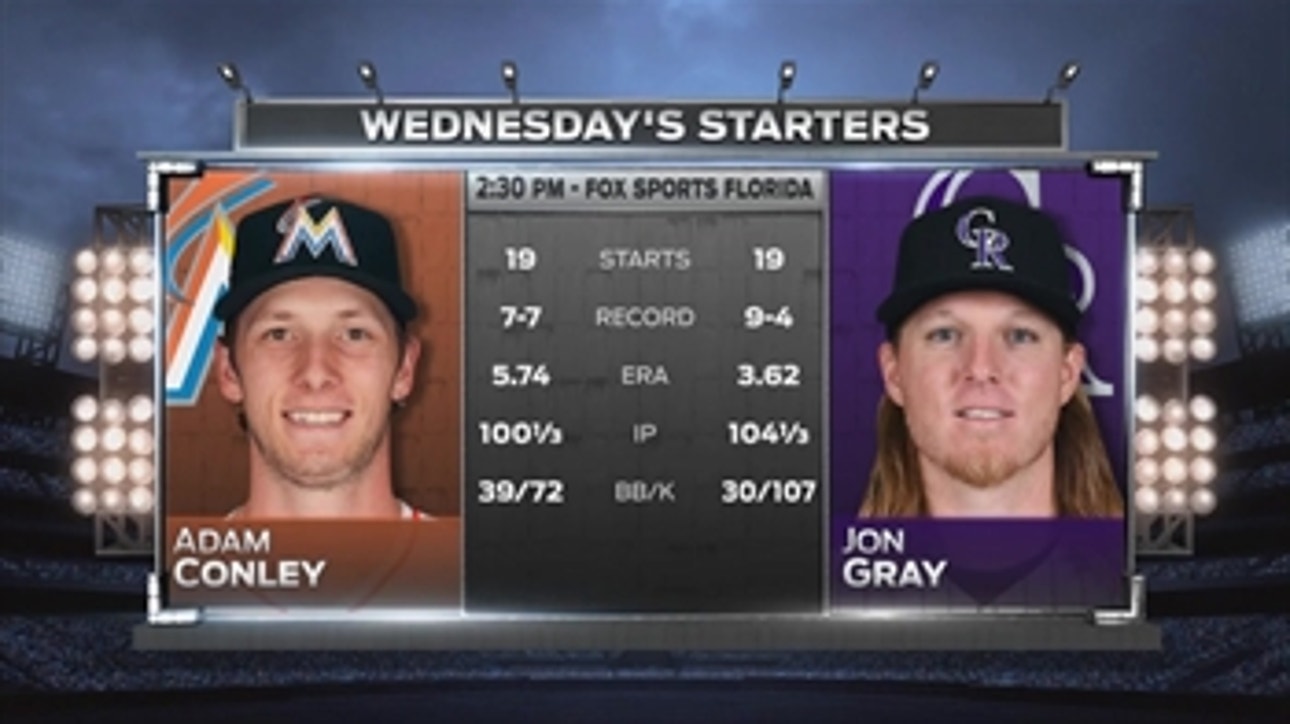 Marlins aim for series win over Rockies