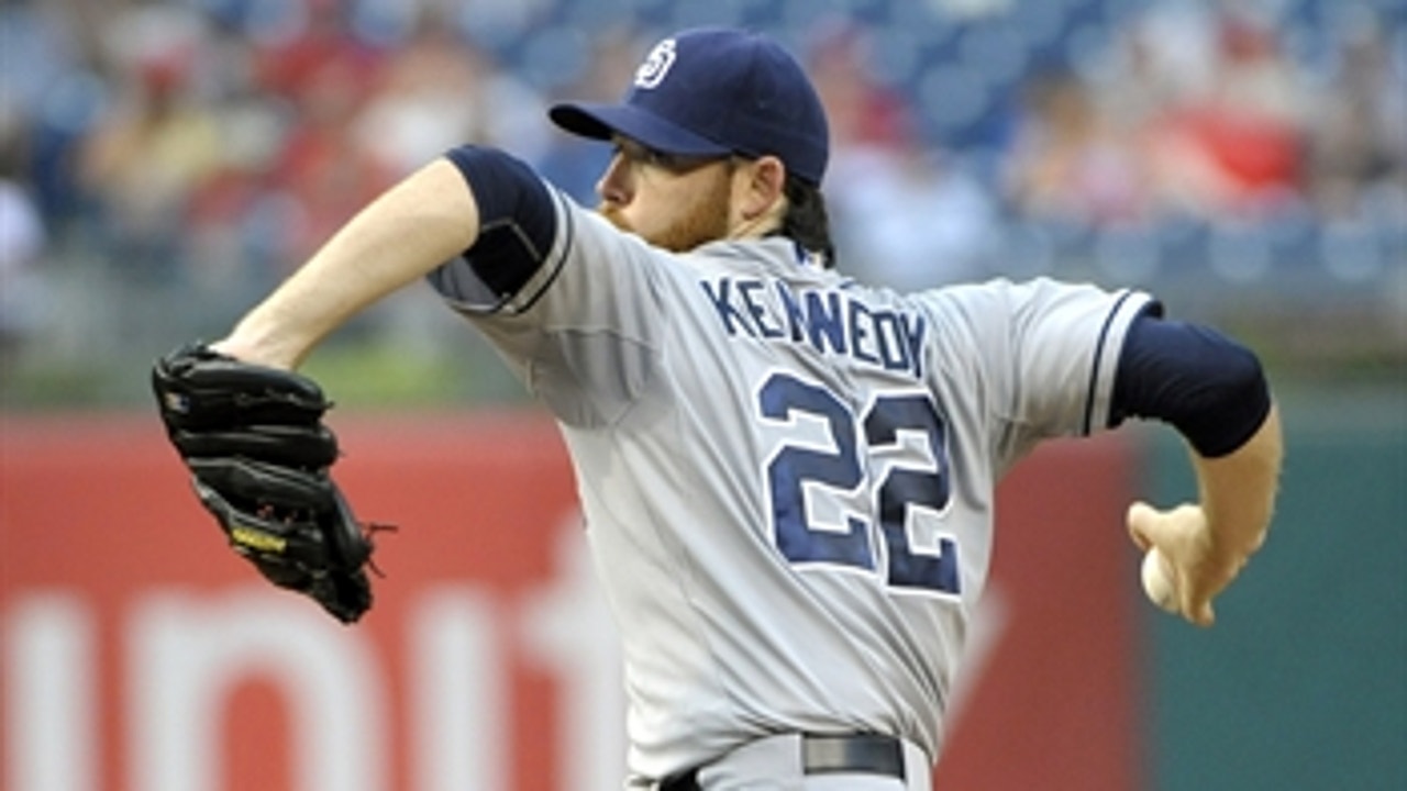 Kennedy, Padres lose to Phillies