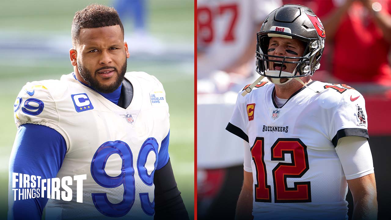 Nick Wright breaks down the biggest determining factor in Rams-Bucs game I FIRST THINGS FIRST