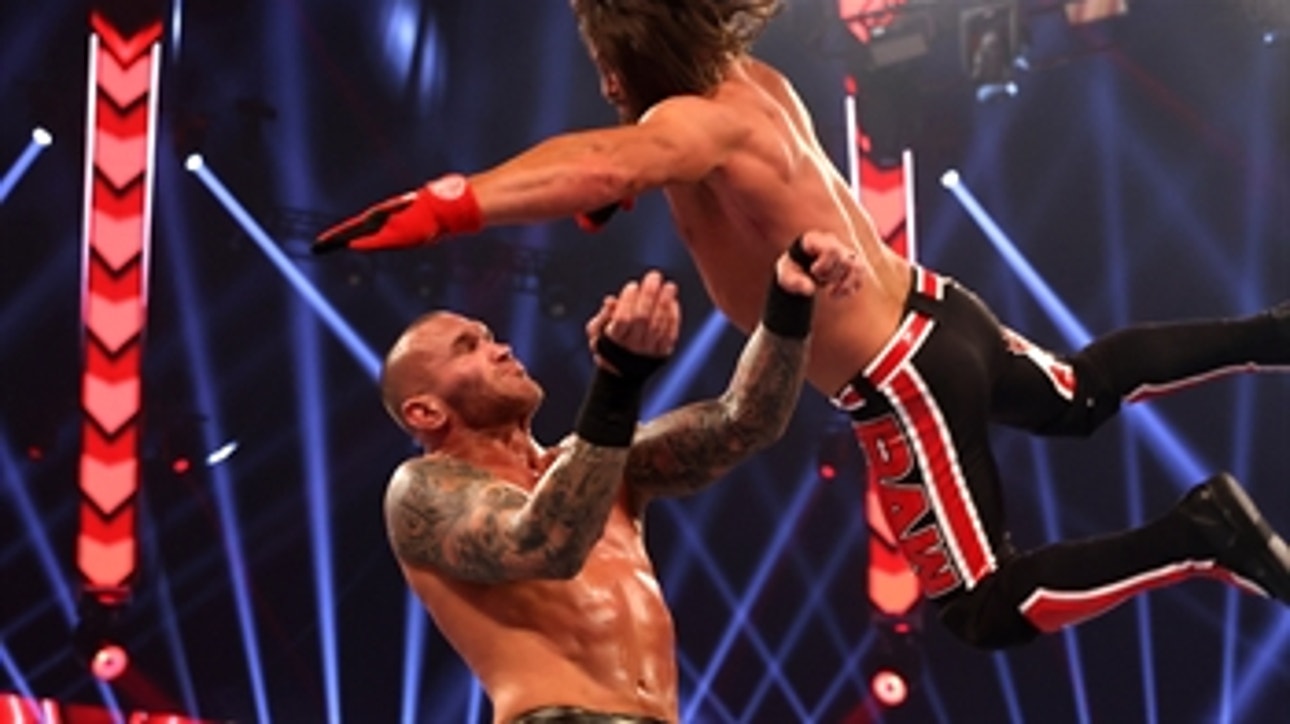 Randy Orton vs. AJ Styles - Winner Advances to Triple Threat Match for WWE Title opportunity: Raw, Nov. 23, 2020