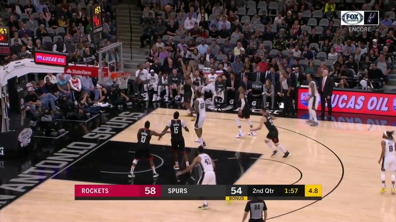 WATCH: Derrick White Says 'No Problem' from the 3-Point Line ' Spurs ENCORE