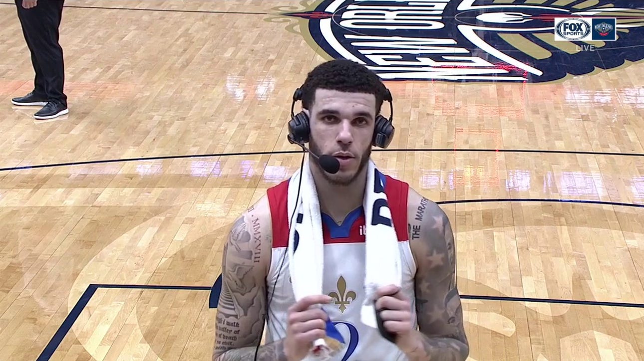 Lonzo Ball: 'It's just about being aggressive'