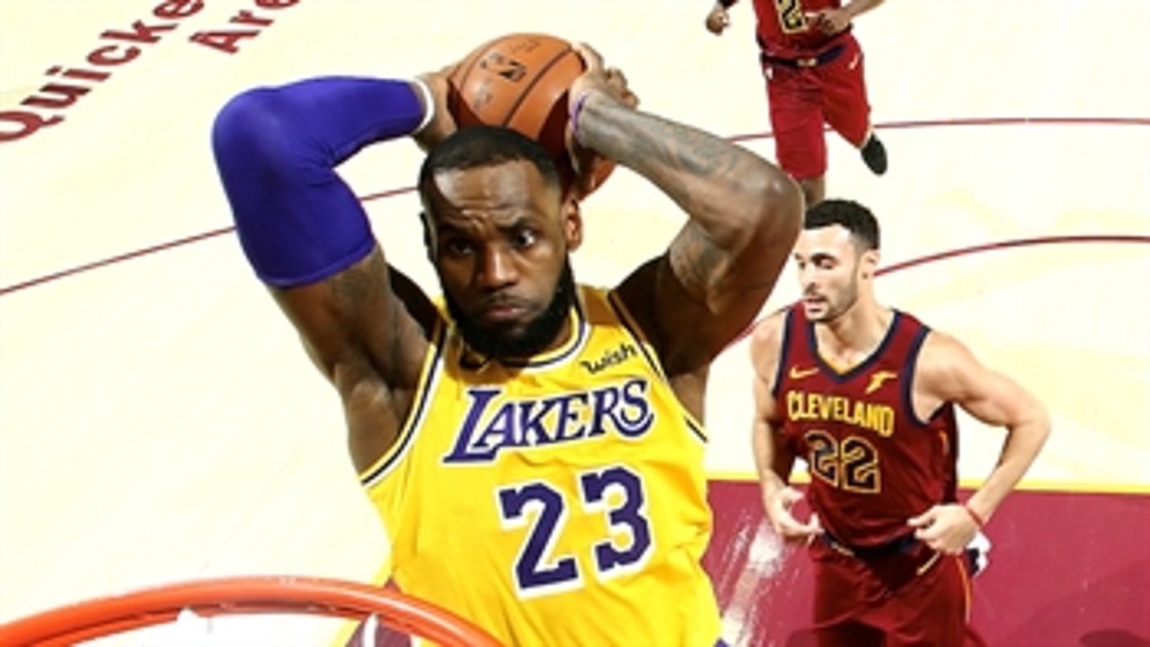 Shannon Sharpe is impressed with the Cleveland Cavaliers' treatment of LeBron James