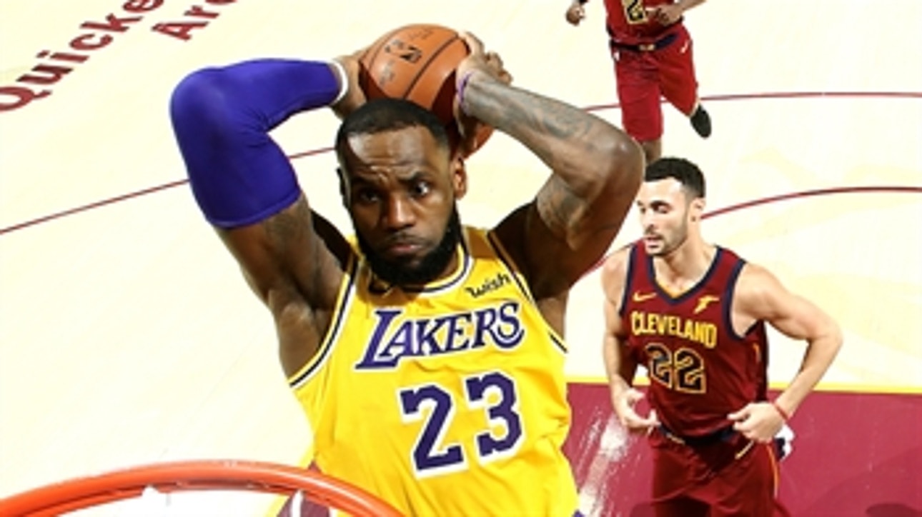 Shannon Sharpe is impressed with the Cleveland Cavaliers' treatment of LeBron James