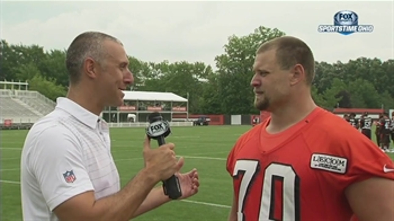 New Browns addition Kevin Zeitler talks one-on-one with Training Camp Daily