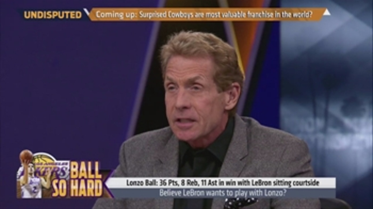 Skip Bayless doubles down on Lonzo Ball: He's a one in a generation passer | UNDISPUTED