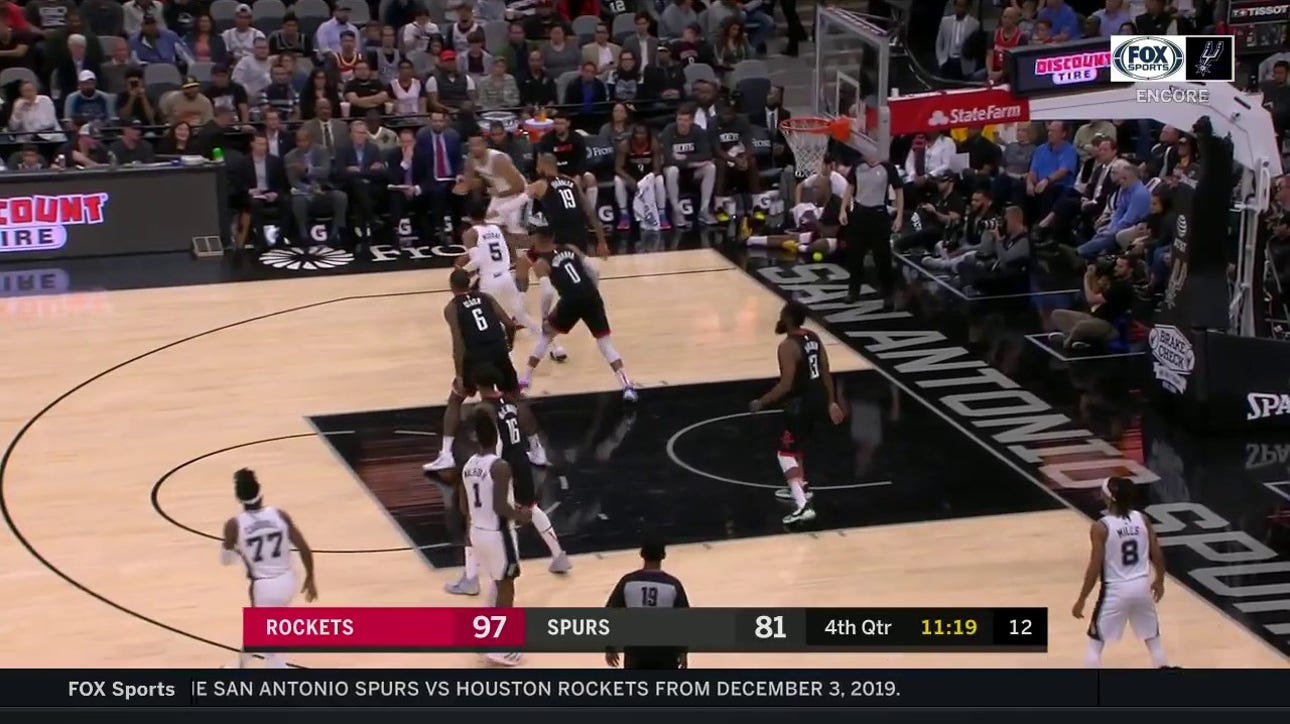 WATCH: G'Day Mate - Patty Mills hits the 3 ' Spurs ENCORE