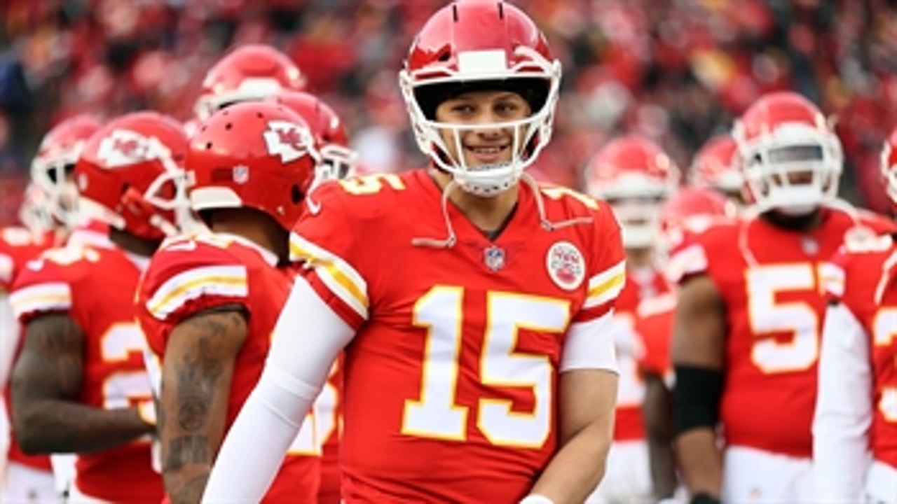 Nick Wright has faith in Mahomes heading into his first NFL playoff game