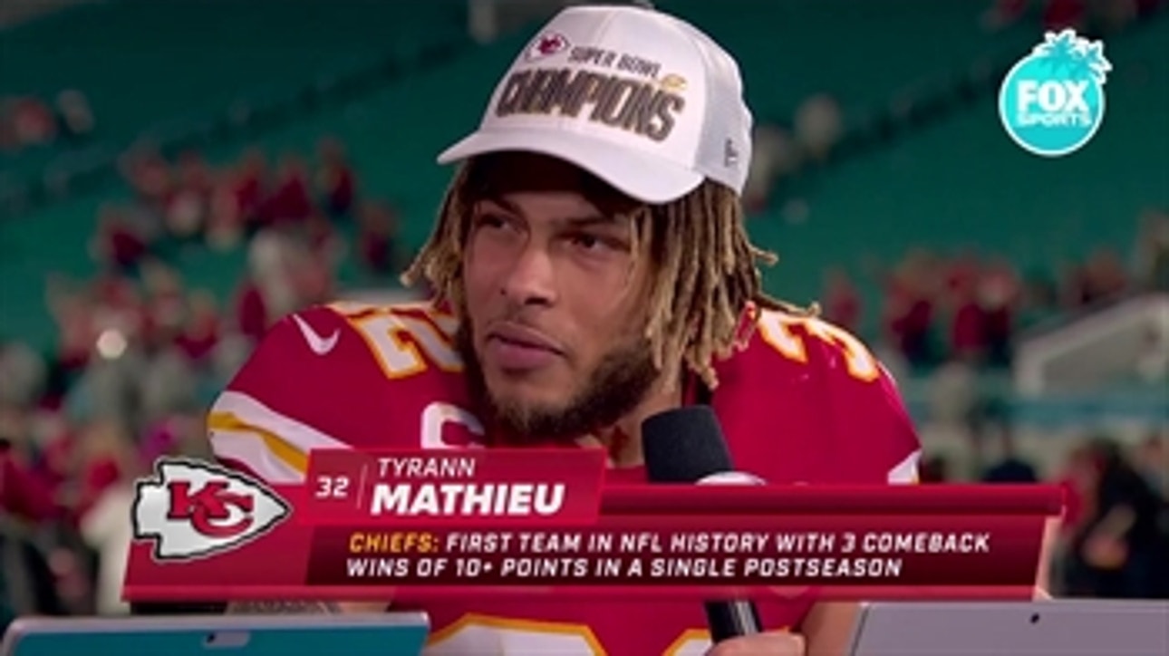 Tyrann Mathieu: 'Obviously the guys responded to me yelling'