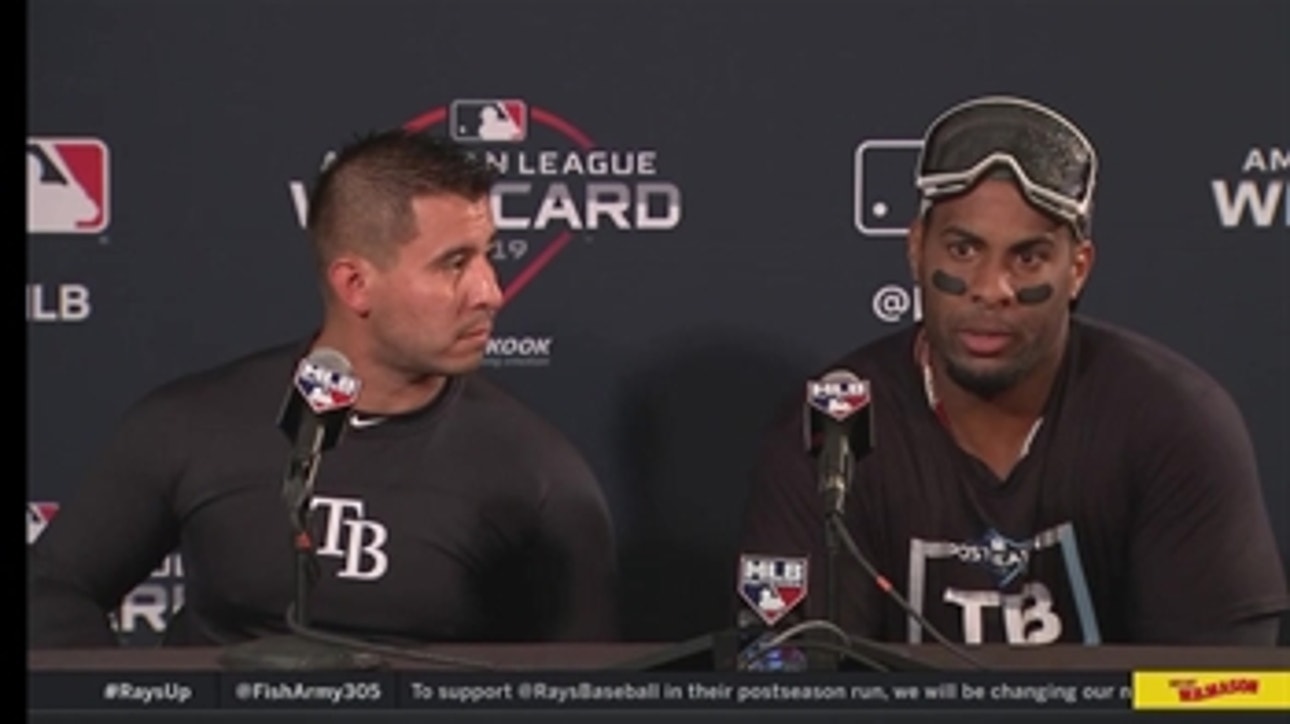 Yandy Diaz explains his approach after 2-HR game in Oakland